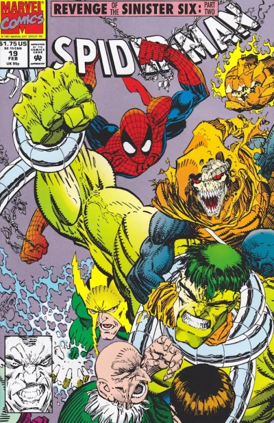 Cover of Revenge of the Sinister Six, Part Two
