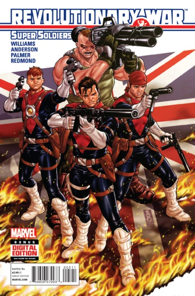 Cover of Revolutionary War Part Five: Super Soldiers