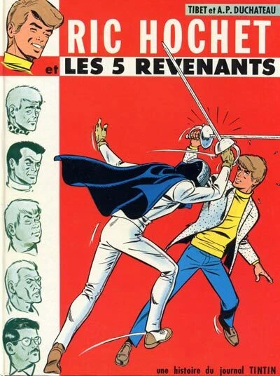Cover of Les 5 revenants