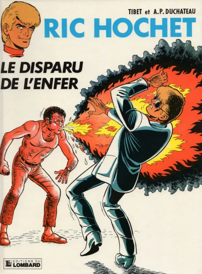 Cover of Le disparu de l'enfer