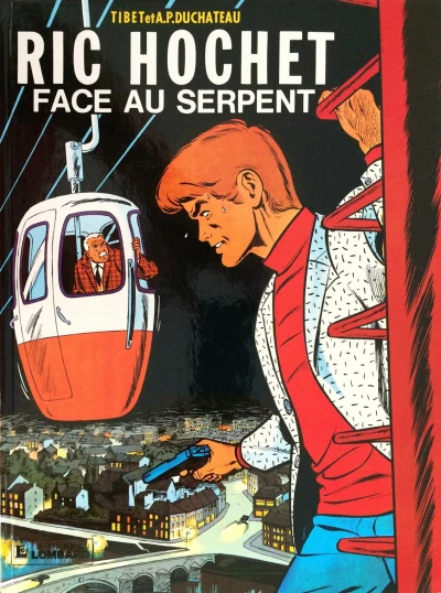 Cover of Ric Hochet face au serpent