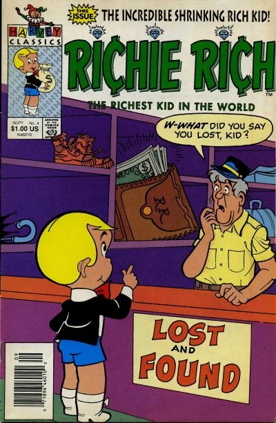 Cover of The Incredible Shrinking Rich Kid
