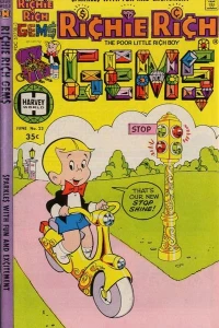 Richie Rich and the Gigantic Jewel-Moving Mystery