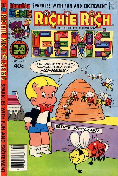 Cover of Richie Rich and the Gemini Gems!