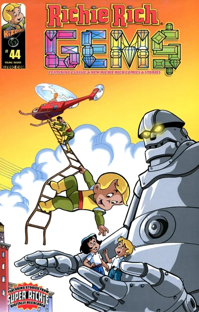 Cover of The Kidnapping of Mr. Rich; Gloria's Riddle; Robot Gone Wild; Eyes Open, Mouth Shut; Crime Alley; The Revolting Butler; Welcome to Rich Rescue!