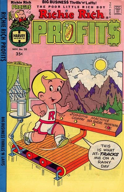 Cover of Richie Rich and the Billion-Dollar Formula