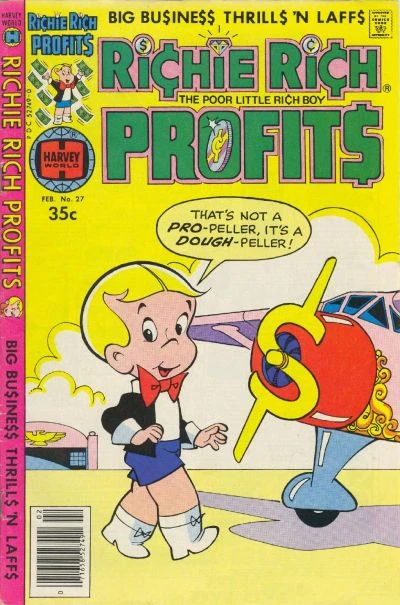 Cover of Richie Rich Gets Away From It All