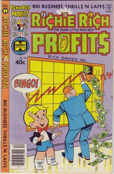 Cover of Richie Rich Meets Rollo Skates