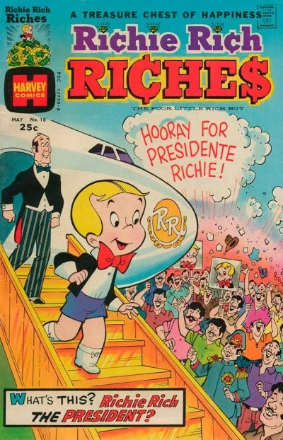 Cover of Richie Rich the President