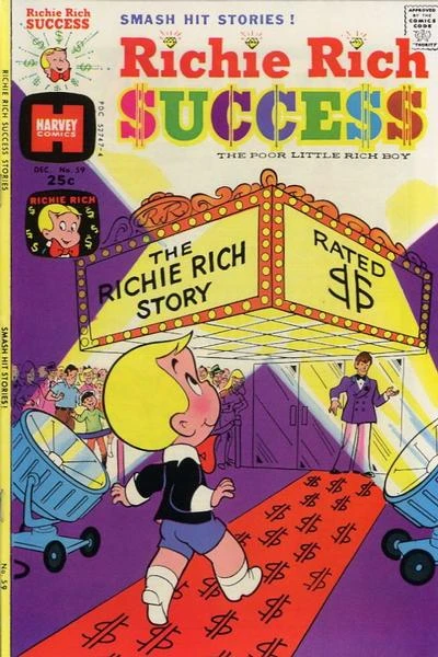 Cover of The Richie Rich Story