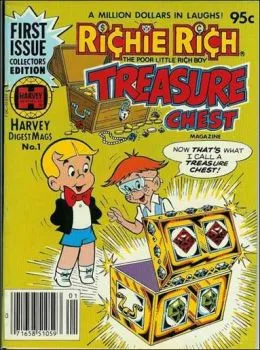 Cover of Richie Rich Treasure Chest Magazine