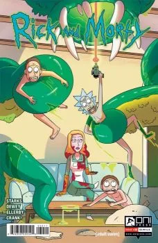 Cover of Neigh's Anatomy; Rick and Morty in: The Most Important Lesson