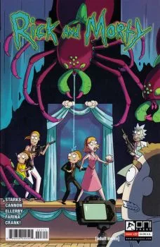 Cover of Some Morty to Love; Rick and Jerry in: Look Cthulhu Talking Now!