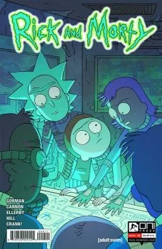 Cover of The Rickfinity Crisis, Part Tw; Rick and Morty in: Into the Void