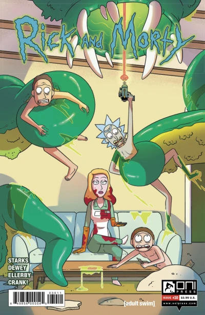 Cover of Neigh's Anatomy; Rick and Morty in: The Most Important Lesson