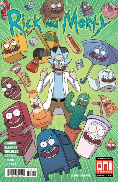 Cover of Battle Rickale; Morty Court