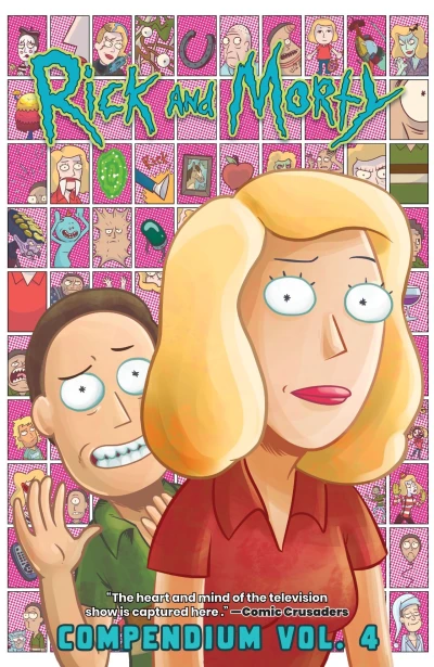 Cover of Rick and Morty Compendium Vol. 4