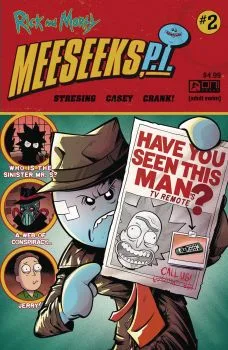 Cover of Part 2: Neither Man Noir Meeseeks
