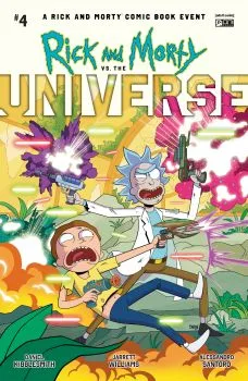 Cover of Rick and Morty vs. the Universes
