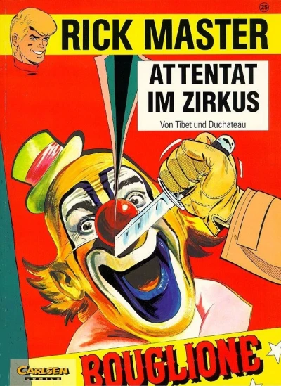 Cover of Attentat im Zirkus