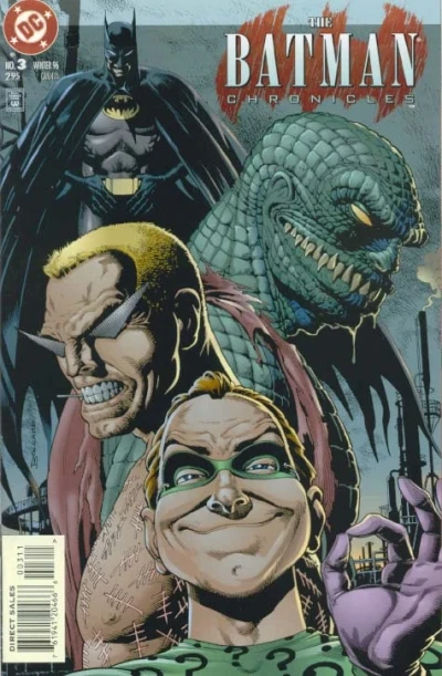 Cover of Riddle of the Jinxed Sphinx, Workin' my way back to you, The first cut is the deepest: the secret orgin of Mr. Zsasz