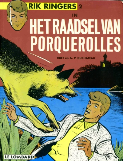 Cover of Het raadsel van Porquerolles