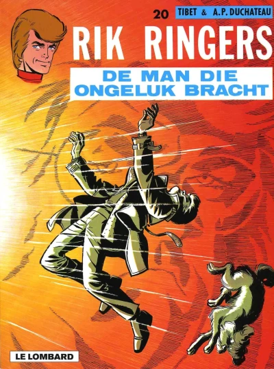 Cover of De man die ongeluk bracht