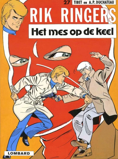 Cover of Het mes op de keel