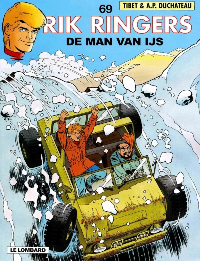 Cover of De man van ijs