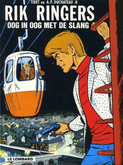 Cover of Oog in oog met de slang