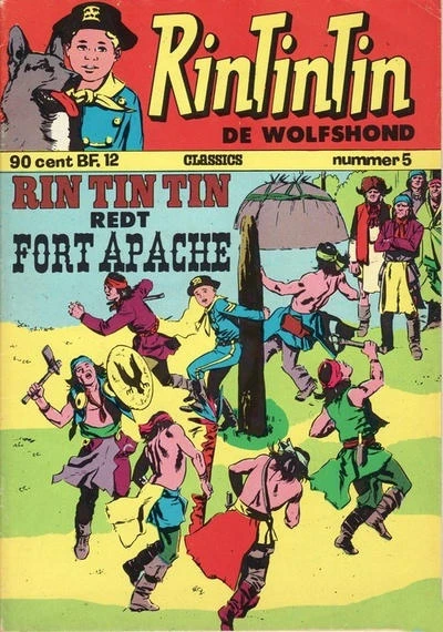 Cover of Rin Tin Tin Redt Fort Apache