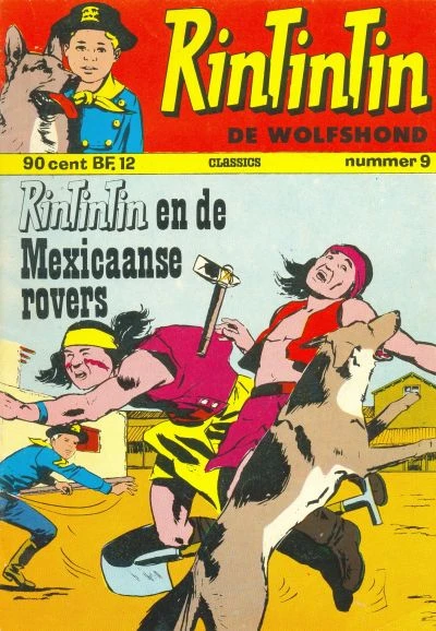 Cover of Rin Tin Tin en de Mexicaanse rovers