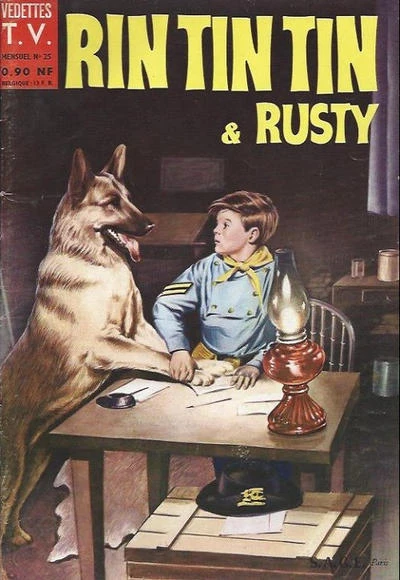 Cover of Rin Tin Tin and Rusty #25