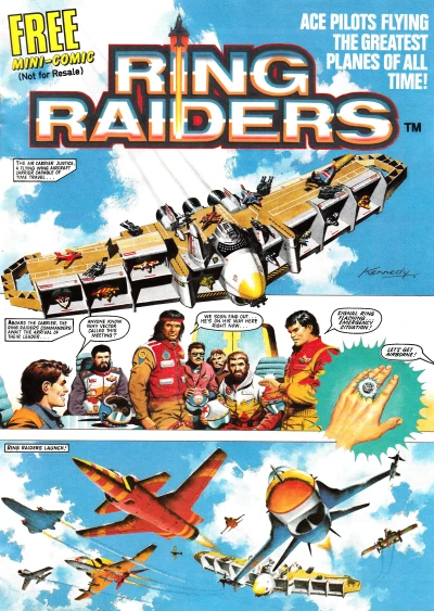 Cover of Ring Raiders mini-comic