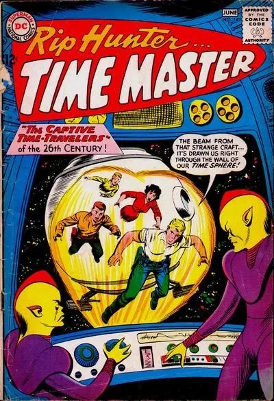 Cover of The Captive Time-Travellers