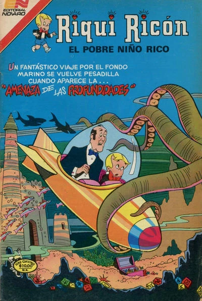 Cover of Amenaza de las Profundades