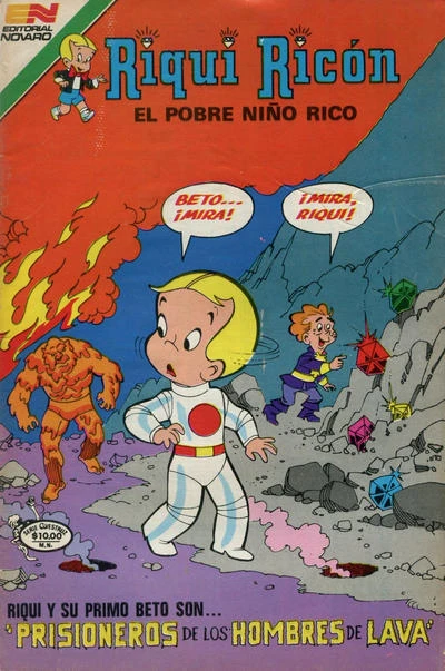 Cover of Prisioneros de los Hombres de Lava