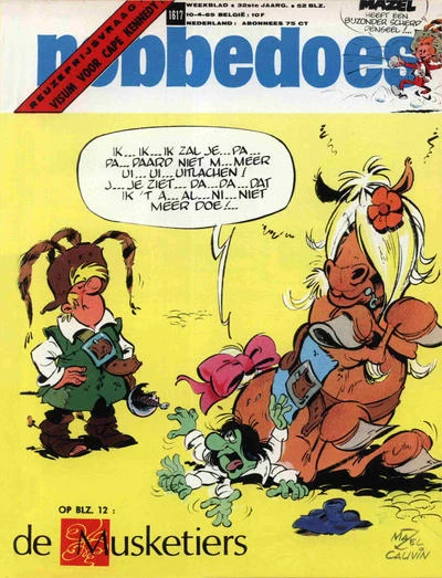 Cover of de Musketiers