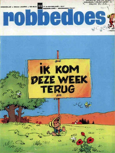 Cover of Ik Kom Deze Week Terug