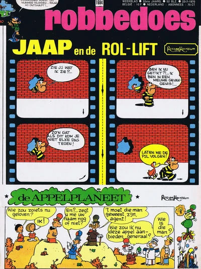 Cover of Jaap en de Rol-Lift