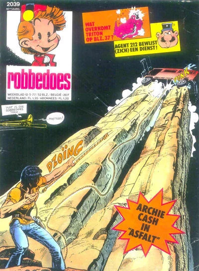 Cover of Archie Cash in "Asfalt"