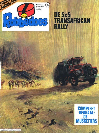 Cover of De 5x5 Transafrican Rally