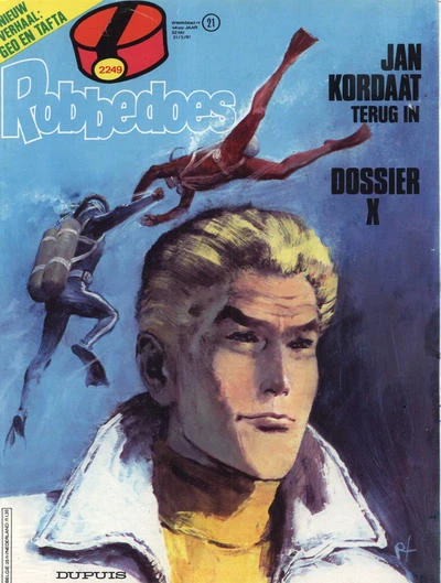 Cover of Jan Kordaat Terug in Dossier X