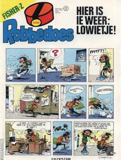 Cover of Hier Is ie Weer: Lowietje
