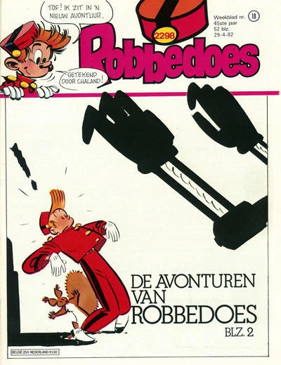 Cover of De Avonturen van Robbedoes