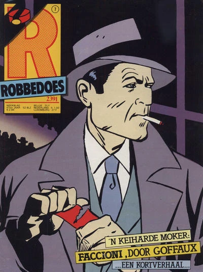 Cover of 'n keiharde moker Faccioni, door Goffaux