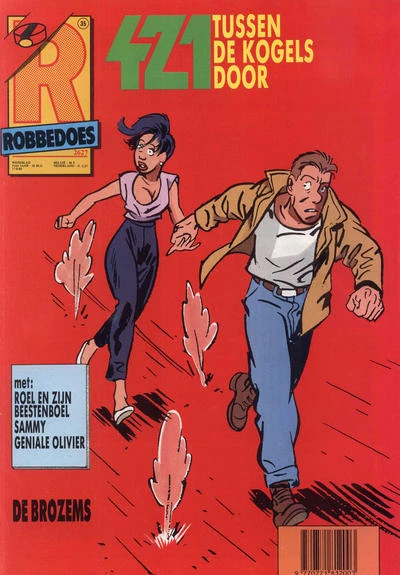 Cover of 421 Tussen de Kogels Door