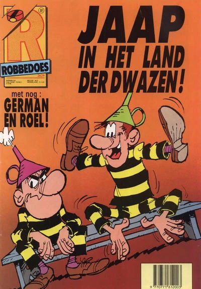 Cover of Jaap in het Land der Dwazen!