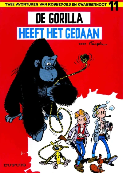 Cover of De gorilla heeft het gedaan