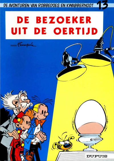 Cover of De bezoeker uit de oertijd